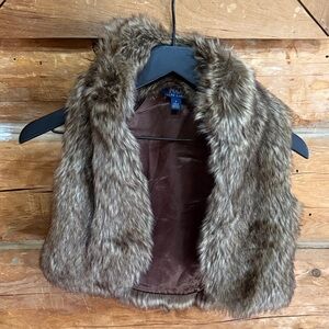 Polo by Ralph Lauren Brown Faux Fur Vest 6